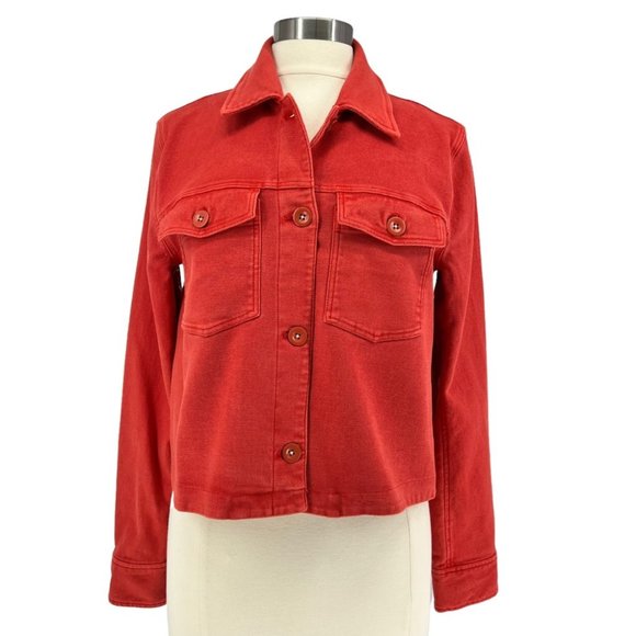 Anthropologie Jackets & Blazers - ANTHROPOLOGIE Marilee Trucker Jacket M